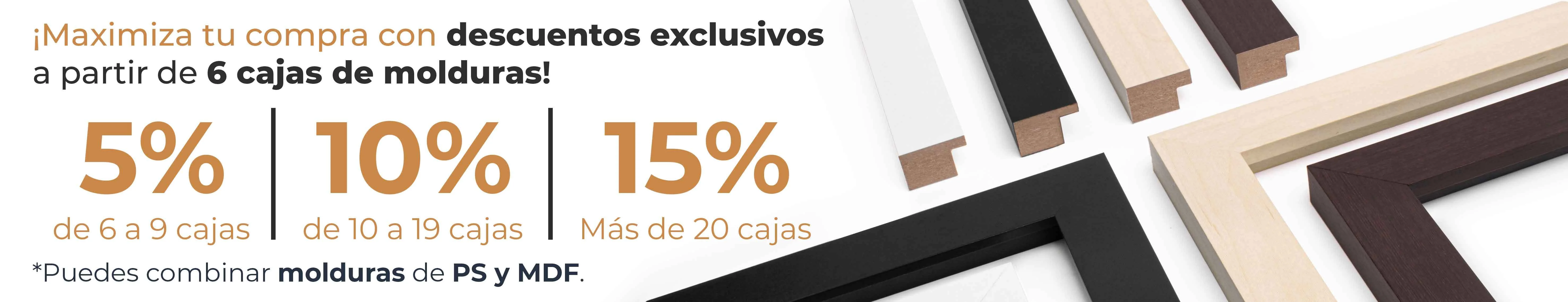 Promoción Molduras de Poliestireno
