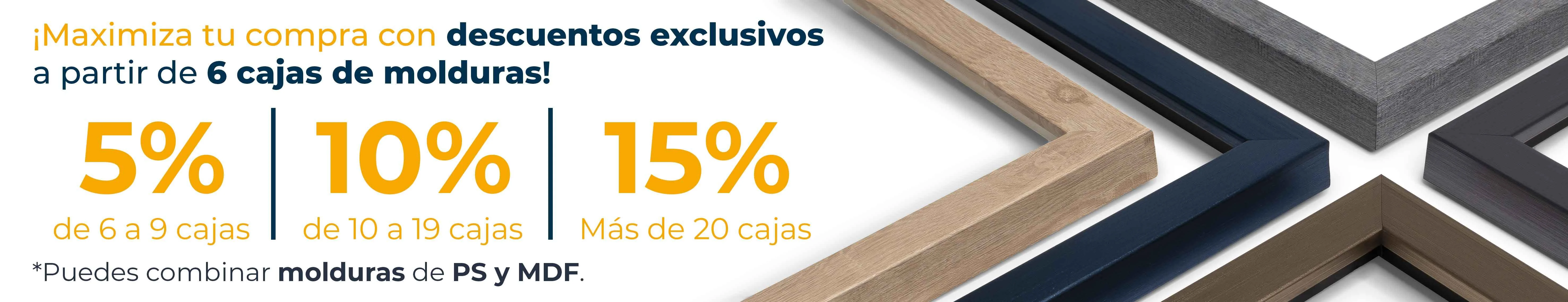 Promoción Molduras de Poliestireno