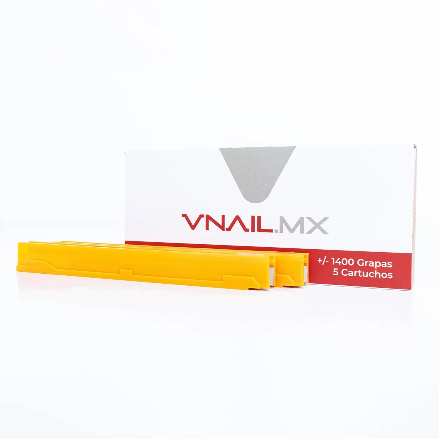 Grapa VNAIL en cargador HW de medida 10mm (5 cartuchos) – Grapas de ensamble M&M Box