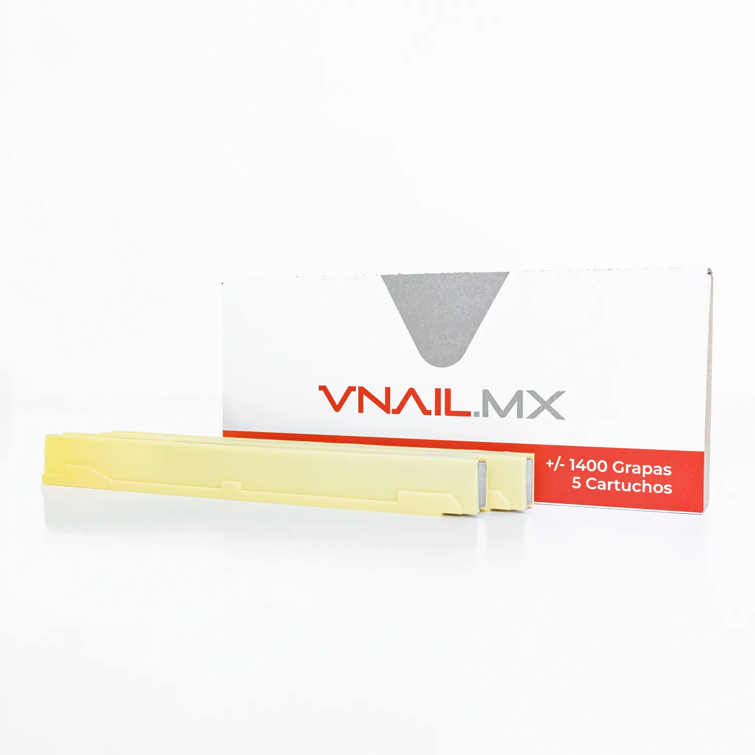 Grapa VNAIL en cargador HW de medida 15mm (5 cartuchos) – Grapas de ensamble M&M Box