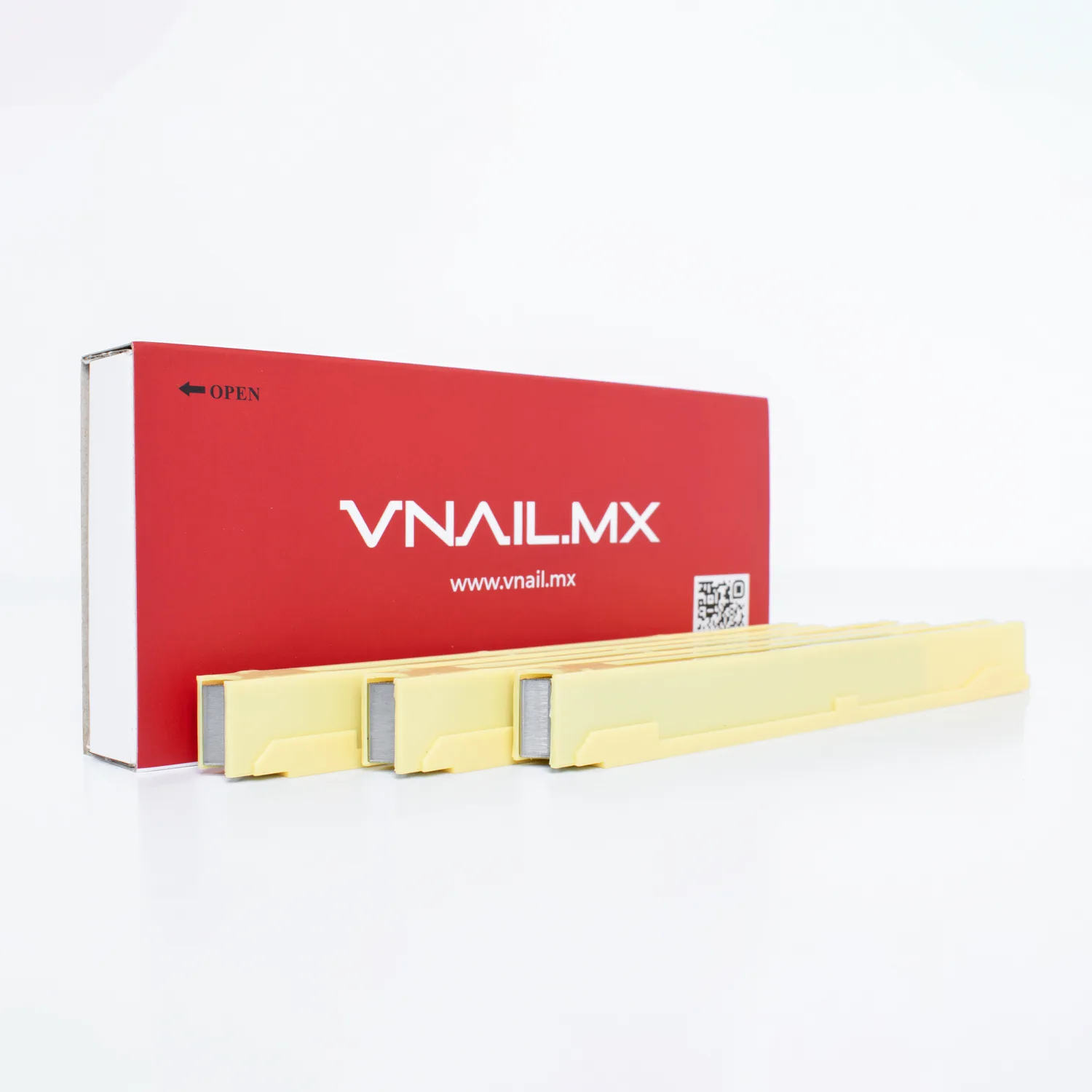Grapa VNAIL en cargador SW de medida 15mm (5 cartuchos) – Grapas de ensamble M&M Box