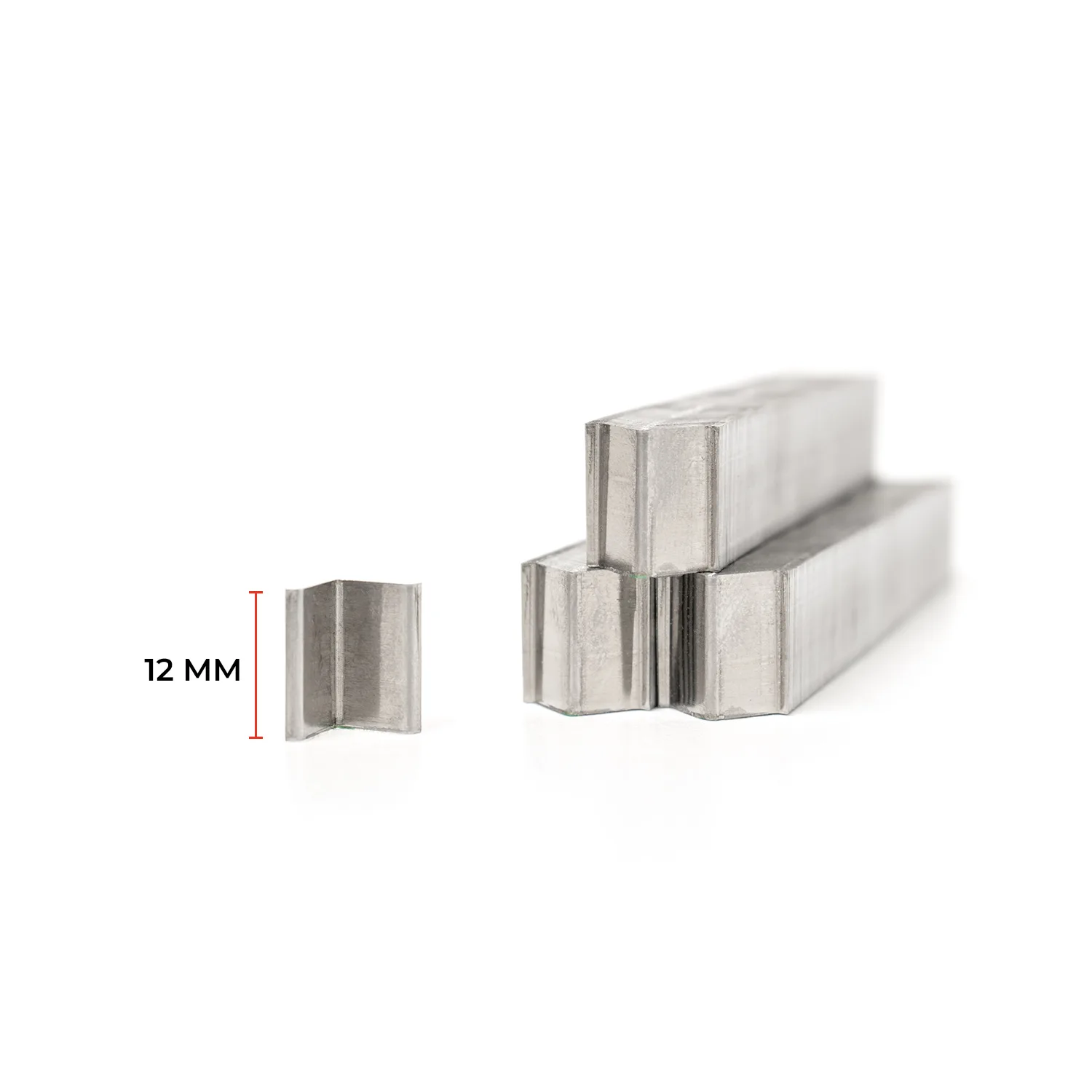 Caja de grapas de ensamble HW de medida 12mm tipo AL – Grapas de ensamble M&M Box