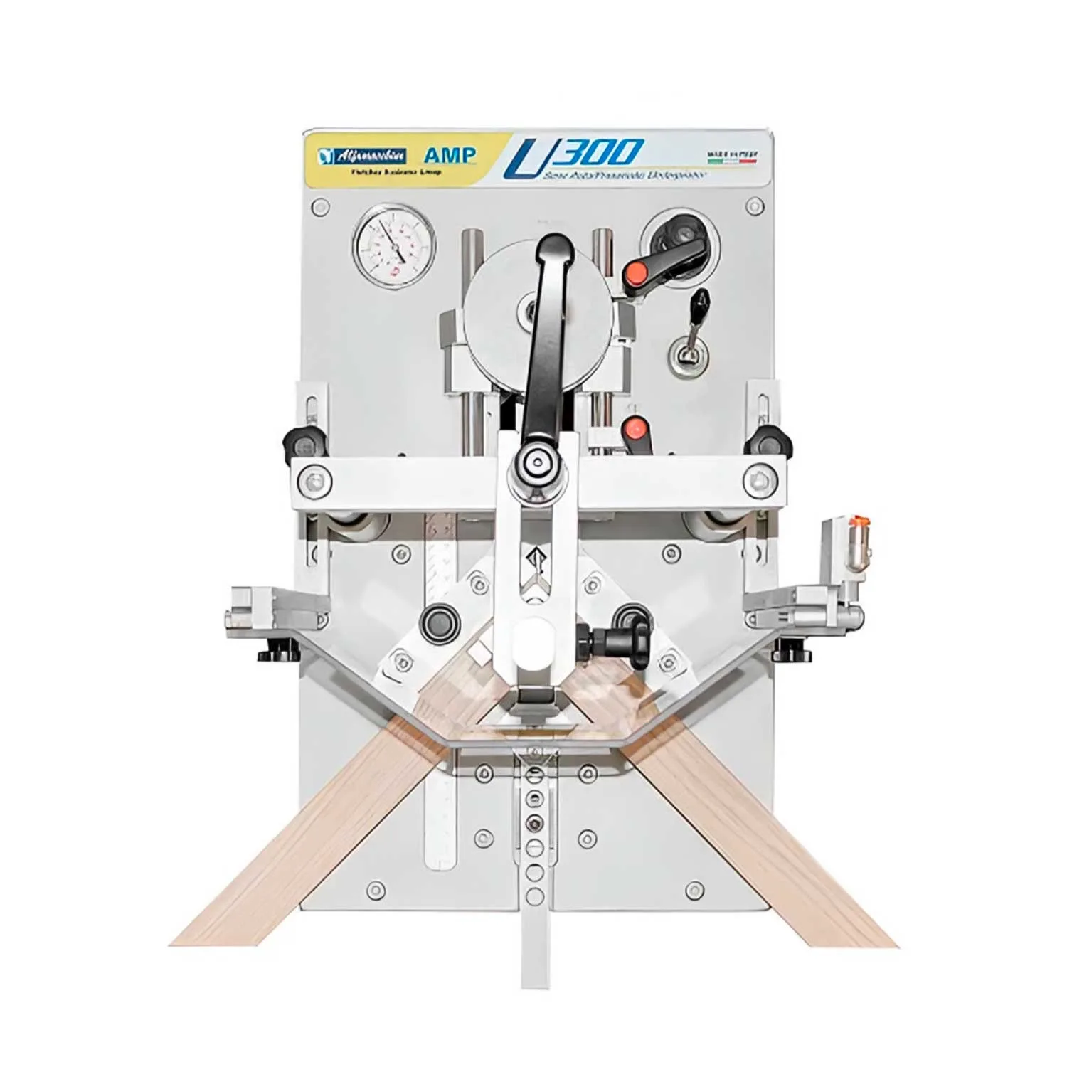 Ensambladora Neumática Alfamacchine U300 – Maquinas de corte y ensamble M&M Box